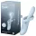 Satisfyer Heat Flex 4 - oppvarmbar klitorisvibrator med fleksibel arm (blå)