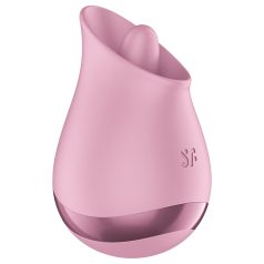 Satisfyer Tungelek - tungeformet klitorisvibrator (rosa)