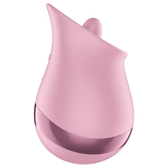 Satisfyer Tungelek - tungeformet klitorisvibrator (rosa)