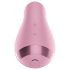 Satisfyer Tungelek - tungeformet klitorisvibrator (rosa)