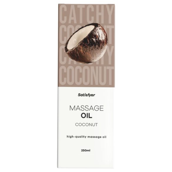 Satisfyer - massasjesolje - kokosnøtt (250ml)