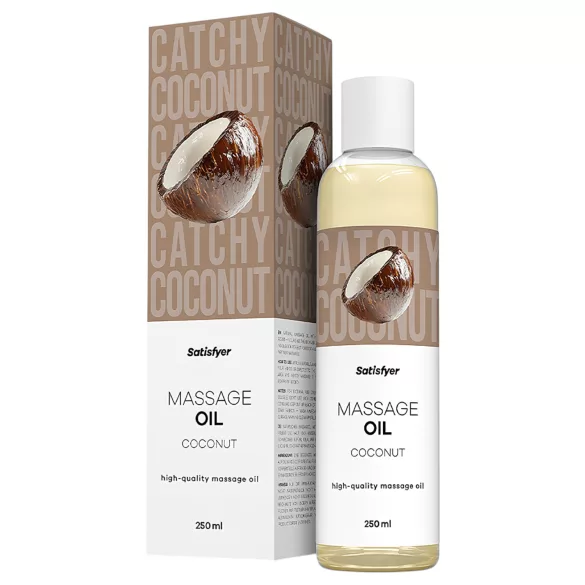 Satisfyer - massasjeolje - kokos (250ml)