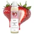 Satisfyer - smaksatt massasjeolje - jordbær (250 ml)