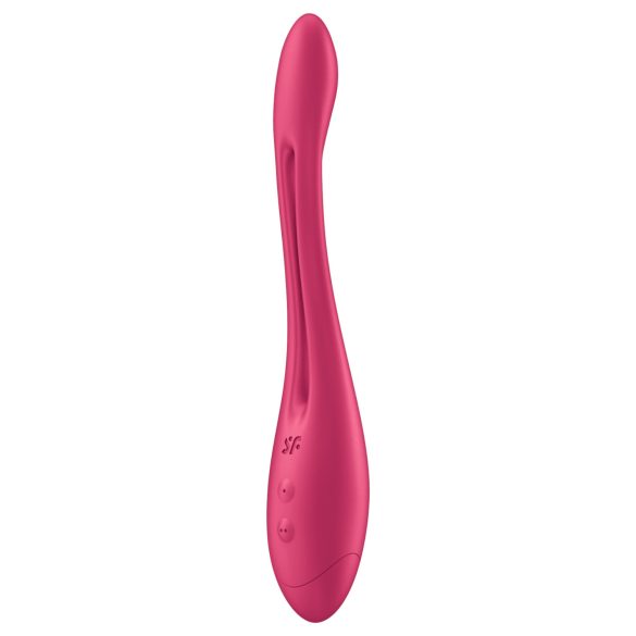 Satisfyer Elastisk Lek - fleksibel parvibrator (rosa)
