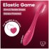 Satisfyer Elastisk Lek - fleksibel parvibrator (rosa)