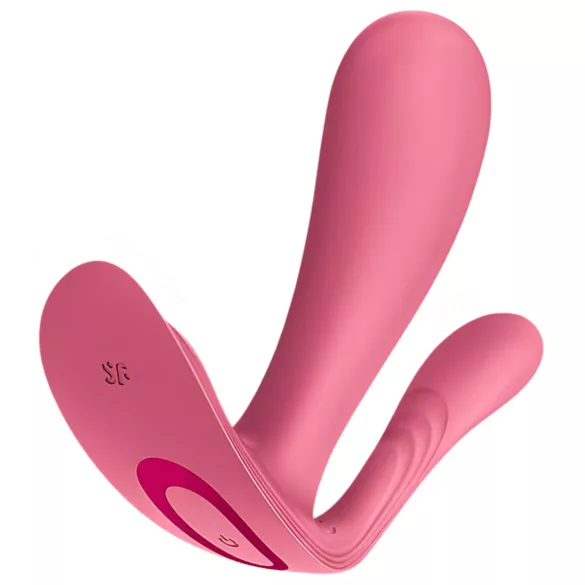 Satisfyer Top Secret+ - bærbar G-punkt- og analvibrator (rosa)
