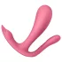 Satisfyer Top Secret+ - bærbar G-punkt- og analvibrator (rosa)