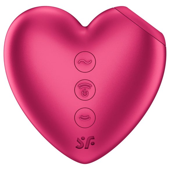 Satisfyer Cutie Heart - luftbølgestimulator for klitoris (rosa)