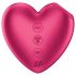 Satisfyer Cutie Heart - luftbølgestimulator for klitoris (rosa)