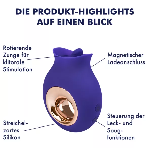 EIS Lick To Go - slikkelignende vibrator (lilla)