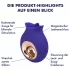 EIS Lick To Go - slikkelignende vibrator (lilla)