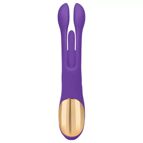 EIS Double Trouble - bevegelig tunge-klitoris vibrator (lilla)
