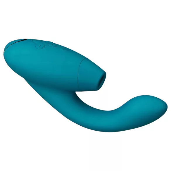 Womanizer DUO 2 - klitorissugende rabbitvibrator (petrol)