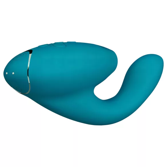 Womanizer DUO 2 - klitorissugende rabbitvibrator (petrol)