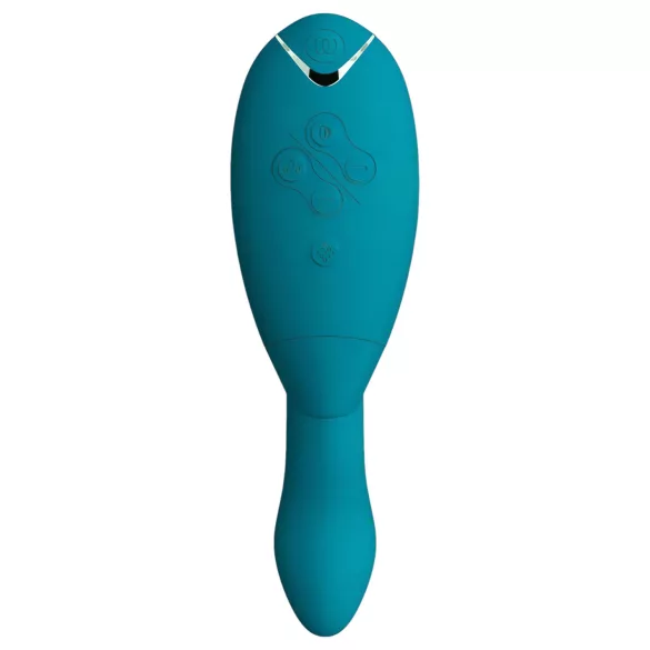 Womanizer DUO 2 - klitorissugende rabbitvibrator (petrol)
