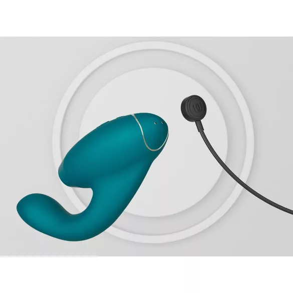 Womanizer DUO 2 - klitorissugende rabbitvibrator (petrol)