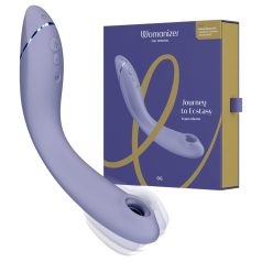  Womanizer OG - oppladbar, lufttrykk 2-i-1 G-punktvibrator (lilla)