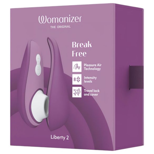 Womanizer Liberty 2 - luftbølgestimulator for klitoris (lilla)