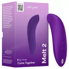   We-Vibe Melt 2 - App-styrt klitorisstimulator med lufttrykk (lilla)
