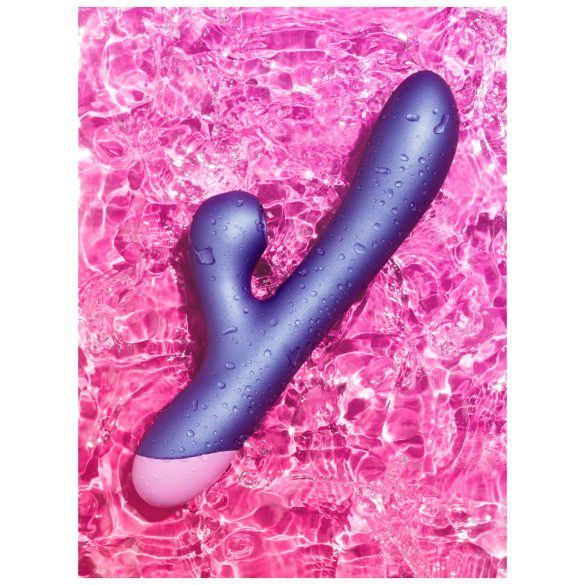 ROMP Pulse - G-punktvibrator med lufttrykk-klitorisstimulator (lilla)