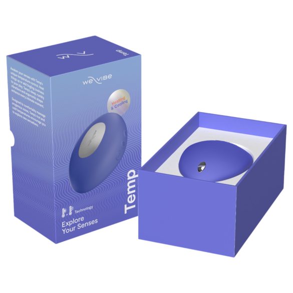 We-Vibe Temp - kjøl-varme klitorisstimulator vibrator (blå)