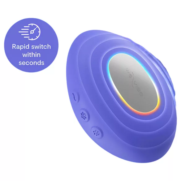 We‑Vibe Temp - kjølende/varmende klitorisvibrator (blå)