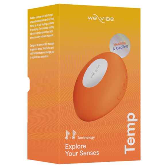 We-Vibe Temp - kjølende-varmende klitorisstimulator vibrator (oransje)