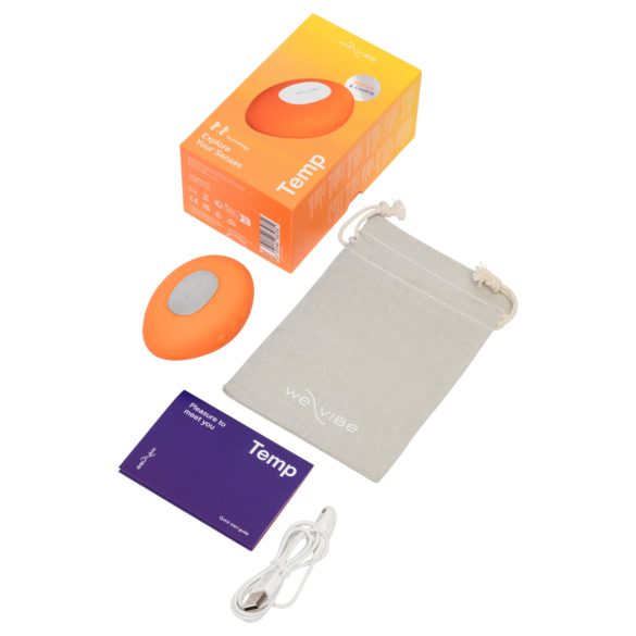 We-Vibe Temp - kjølende-varmende klitorisstimulator vibrator (oransje)