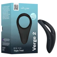   We-Vibe Verge 2 - Appstyrt vibrerende penisering for menn (svart)