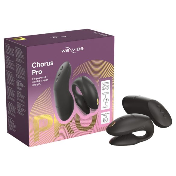 We-Vibe Chorus Pro - smart fjernstyrt parvibrator (svart)