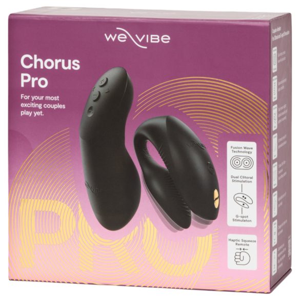 We-Vibe Chorus Pro - smart parvibrator med fjernkontroll (svart)