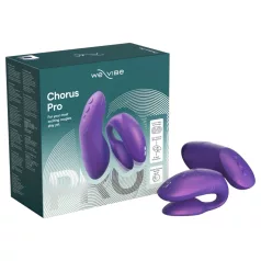   We-Vibe Chorus Pro - parvibrator med app- og fjernkontroll (lilla)