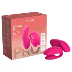   We-Vibe Chorus Pro - Parvibrator med app- og fjernkontroll (rosa)