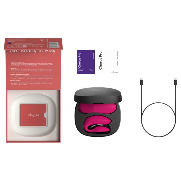 We-Vibe Chorus Pro - smart fjernkontroll parvibrator (rosa)