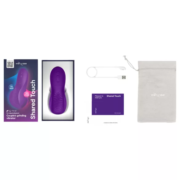 We-Vibe Shared Touch - smart parvibrator (lilla)