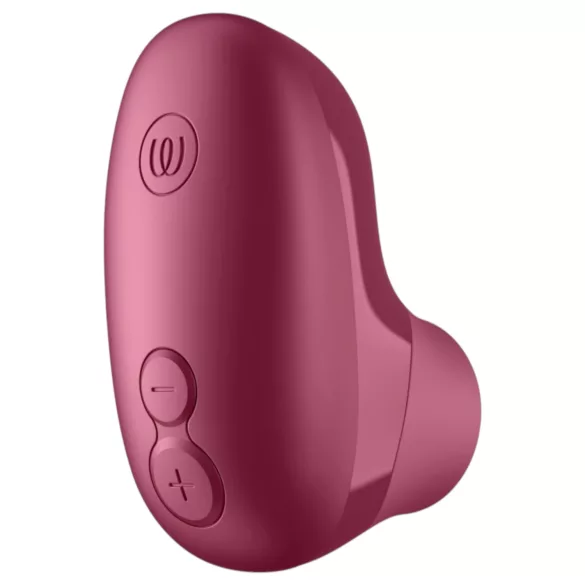 Womanizer Snap - klitorisstimulator med luftbølger og ladedeksel (rød)