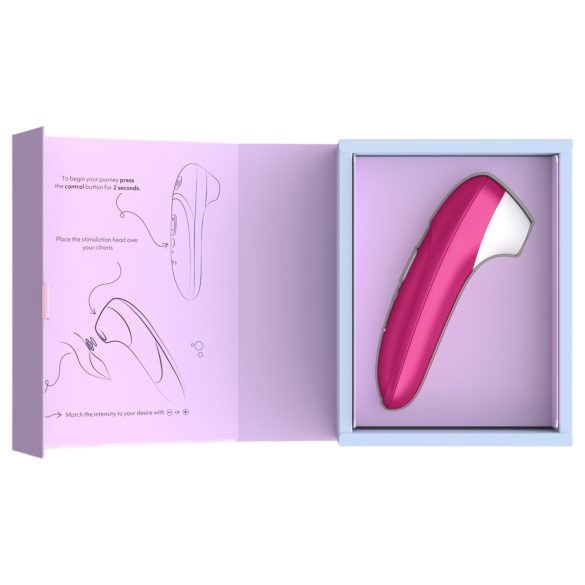 Womanizer Pro - luftbølgestimulator for klitoris (rosa)
