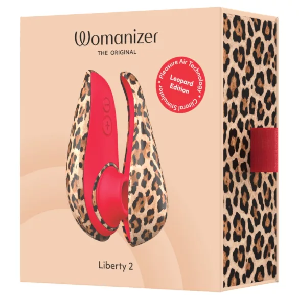 Womanizer Liberty 2 - klitorisstimulator med luftbølger (leopard)