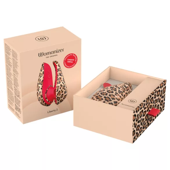 Womanizer Liberty 2 - klitorisstimulator med luftbølger (leopard)
