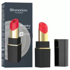   Womanizer Beauty - leppe­stiftformet klitorisstimulator med luftbølger (svart)