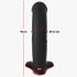 Fun Factory The Boss Stub – dildo med sugekopp (svart)