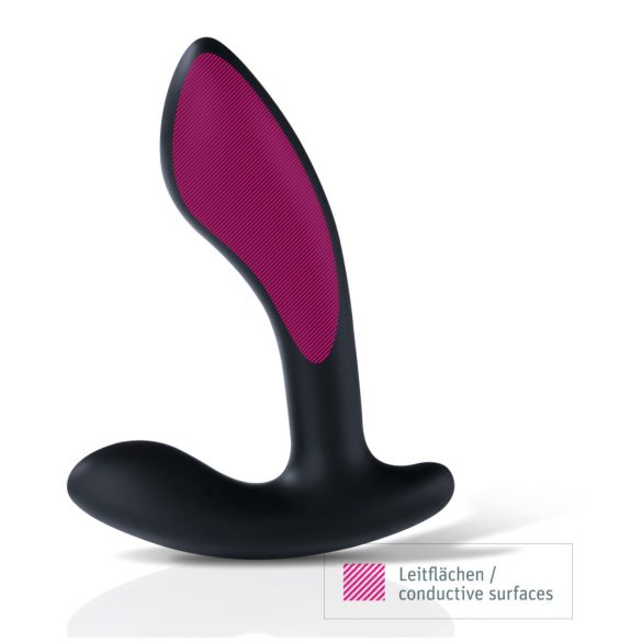 Mystim Flexing Flavio - elektro prostata vibrator (svart)
