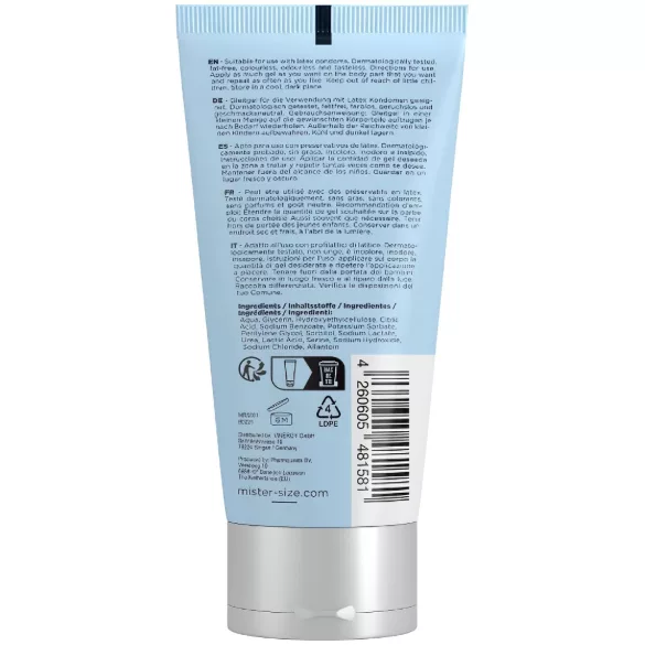 Mister Size Bio - vannbasert økologisk glidemiddel (100 ml)