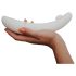 OhMyG - oppladbar, pulserende G-punktvibrator (hvit)