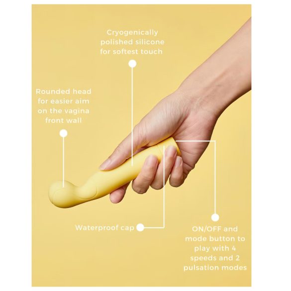 Smile Makers - Tennis-treneren vibrator (gul)