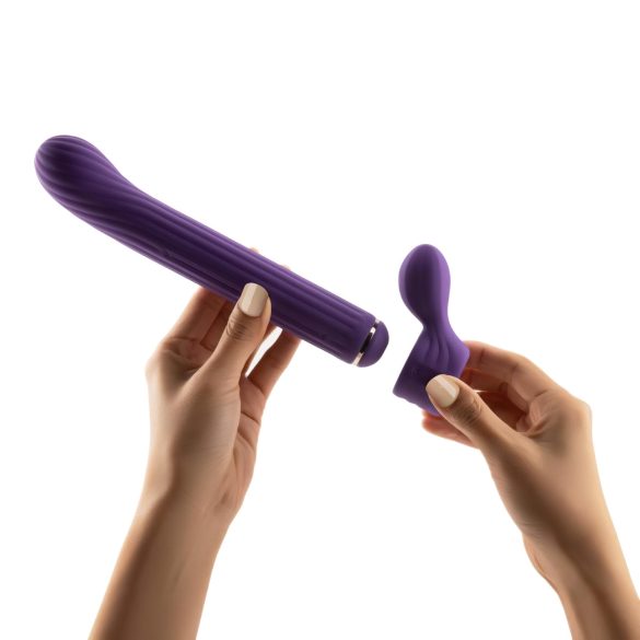 Magic Stick S1 - flerfunksjonell vibrator (lilla)