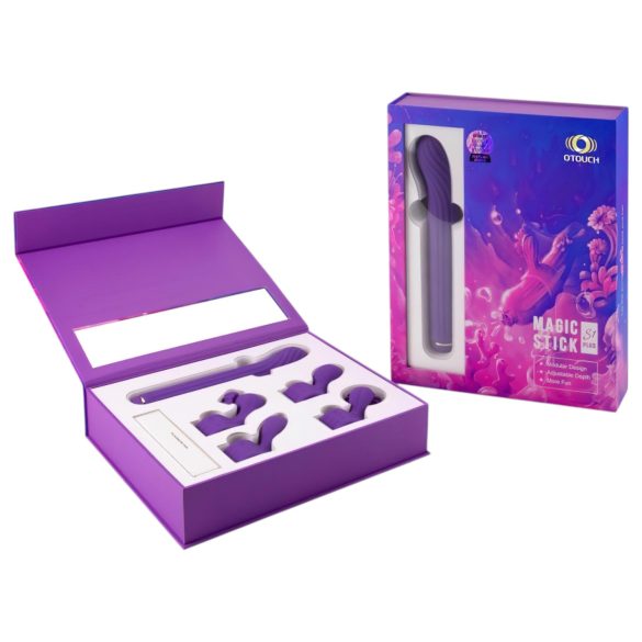 Magic Stick S1 - flerfunksjonell vibrator (lilla)