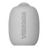 VIBEGGS Ribbe-Delight – vibrerende eggmasturbator (hvit)