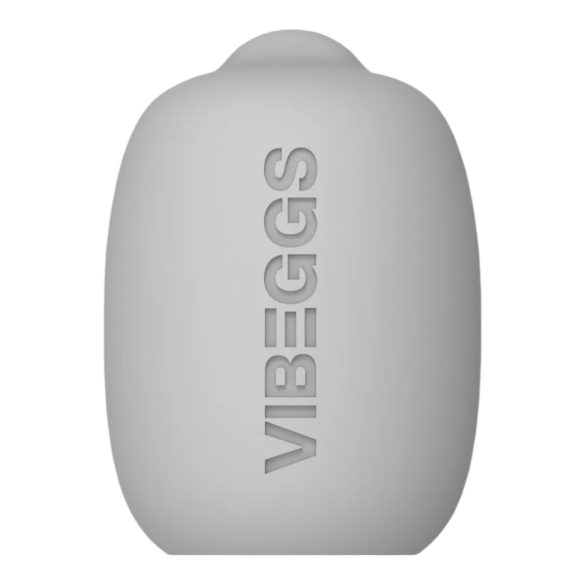 VIBEGGS Candy Kurver - vibrerende eggmasturbator (hvit)