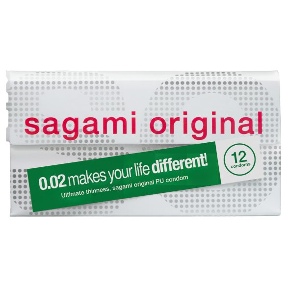 Sagami Original 0,02 - kondomer - 55mm (12 stk)